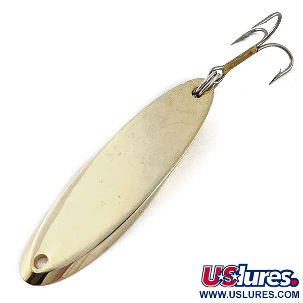 Vintage Acme Kastmaster, 3/4oz gold fishing spoon #18279