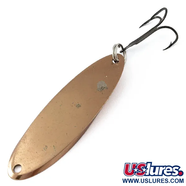 Vintage Acme Kastmaster, 1oz copper fishing spoon #18284