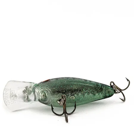 Vintage Rebel Crank R , 1/3oz green fishing lure #18294