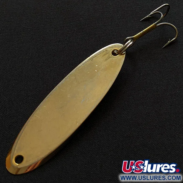 Vintage Acme Kastmaster, 3/4oz gold fishing spoon #18308