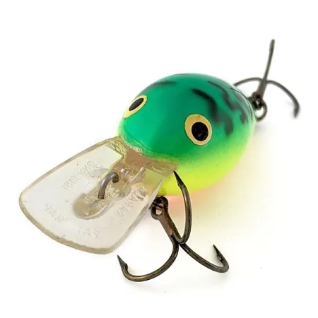 Vintage Rapala Fat Rap FR 5 UV, 1/3oz Fire Tiger fishing lure #18312
