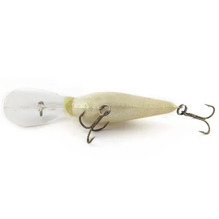 Vintage Norman DD14, 3/5oz yellow fishing lure #18321
