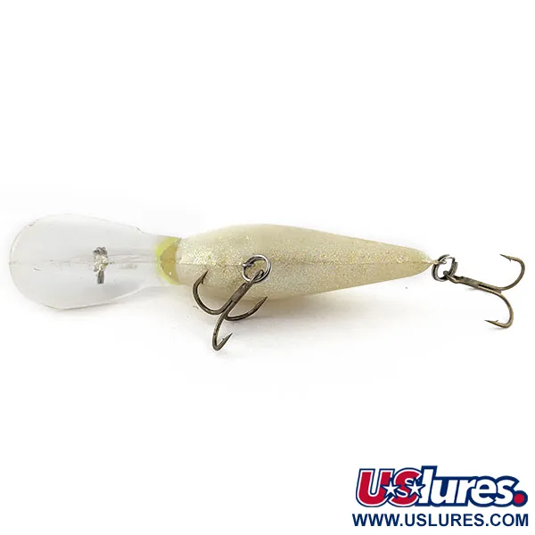 Vintage   Norman DD14, 3/5oz yellow fishing lure #18321