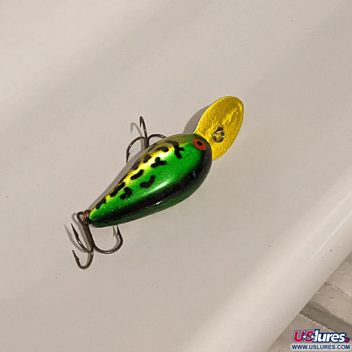 Vintage Bomber Fat A B06F, 3/5oz G Finish reflectiv green fishing