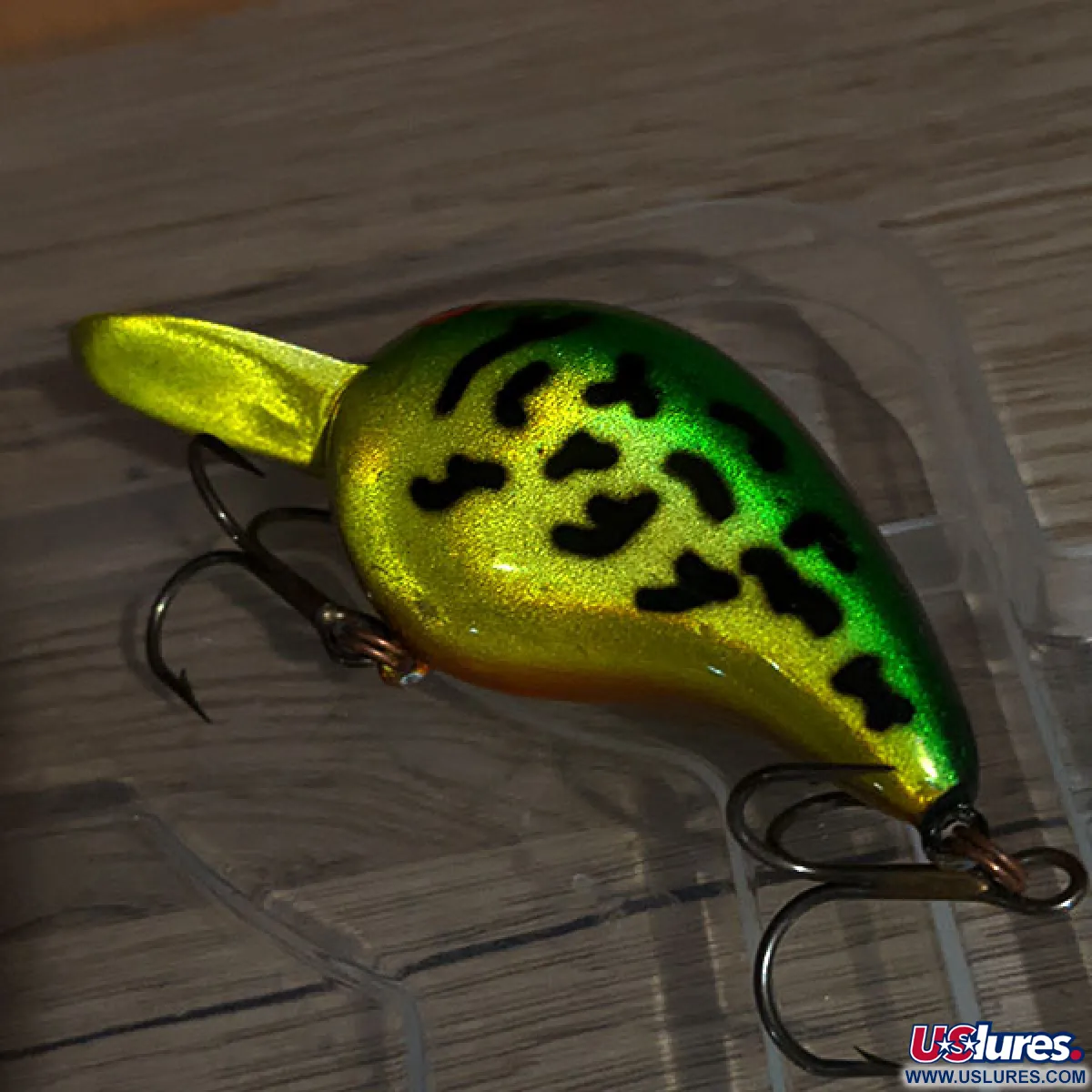 Vintage Bomber Fat A B06F, 3/5oz G Finish reflectiv green fishing