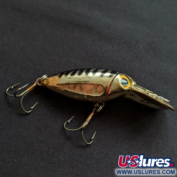 Vintage   Producers Willy's Worm , 1/4oz gold fishing lure #18328