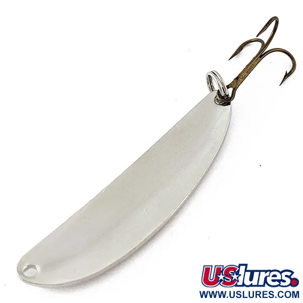Vintage Acme Side-Winder, 1/3oz nickel fishing spoon #18333