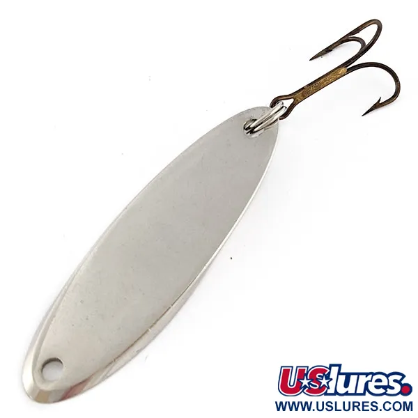 Vintage Acme Kastmaster, 1/2oz nickel fishing spoon #18335