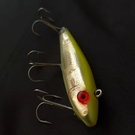 Vintage L&S Bait Mirro lure L&S Mirrolure 52M Color CH Sinker 52M, 1/2oz CH fishing lure #18343