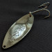 Vintage  Seneca Little Cleo (Hula Girl), 3/4oz nickel fishing spoon #18347