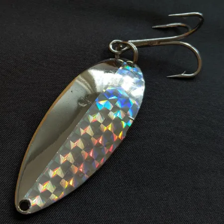 Vintage Seneca Little Cleo (Hula Girl), 3/4oz nickel fishing spoon #18347