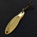 Vintage  Acme Kastmaster, 3/8oz gold fishing spoon #18348