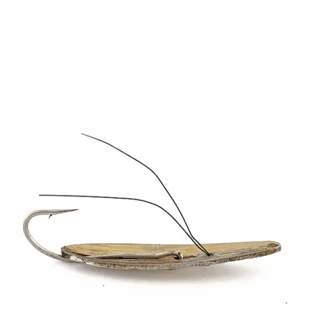 Vintage Williams WIlliams Weedler, 1/4oz gold fishing spoon #18349