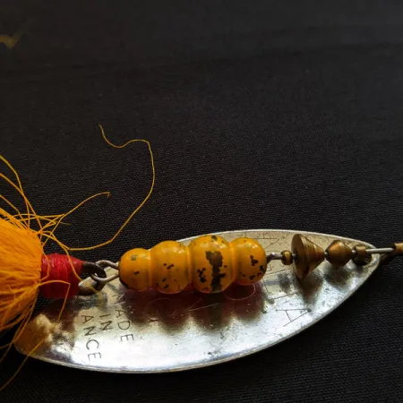 Vintage Mepps Aglia Long 4 Dressed, 3/5oz spinning lure #18356