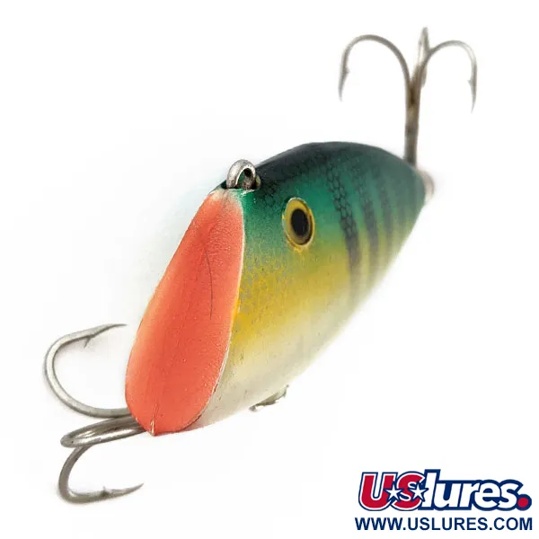Vintage   Whopper Stopper Bayou Boogie, 1/2oz perch fishing lure #18359