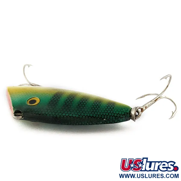 Vintage   Whopper Stopper Bayou Boogie, 1/2oz perch fishing lure #18359