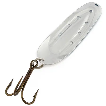 Vintage Lake Products Charger №3, 2/5oz nickel/blue fishing spoon #18363