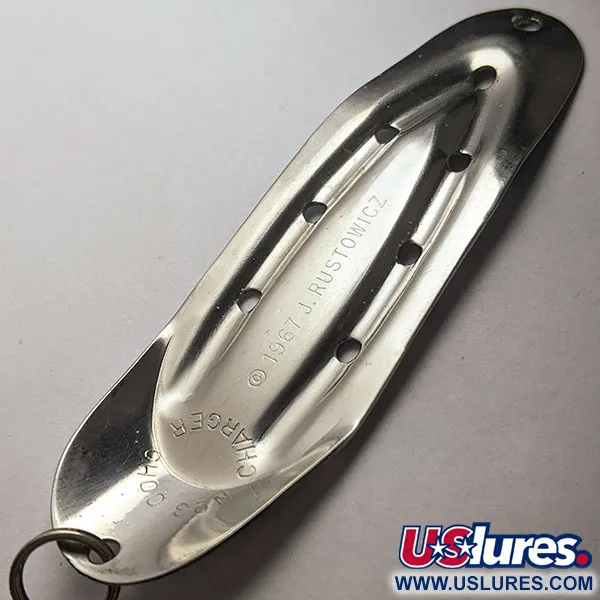 Vintage Rustowicz Charger №3, 2/5oz fishing spoon #18374