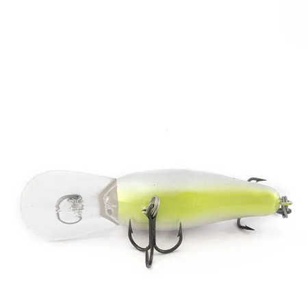 Vintage Bandit 200, 1/3oz Pearl Chartreuse Belly fishing lure #18386