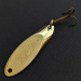 Vintage  Acme Kastmaster, 1/2oz gold fishing spoon #18387