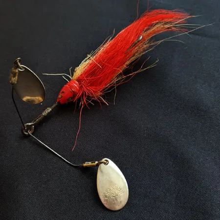 Vintage Jamison Shannon Twin Spinner, 1/2oz nickel spinning lure #18390
