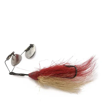 Vintage Jamison Shannon Twin Spinner, 1/2oz nickel spinning lure #18390