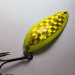 Vintage  Luhr Jensen Little Jewel, 1/2oz yellow fishing spoon #18407