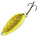 Vintage  Luhr Jensen Little Jewel, 1/2oz yellow fishing spoon #18407