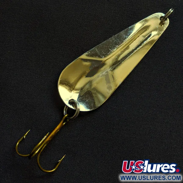 Vintage   James Aitken Haver, 2/5oz gold fishing spoon #18408