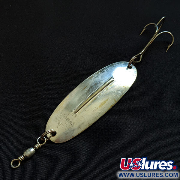 Vintage   Williams Wabler W60, 3/4oz silver fishing spoon #18409