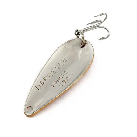 Vintage Eppinger Dardevle Spinnie, 1/3oz perch fishing spoon #18416