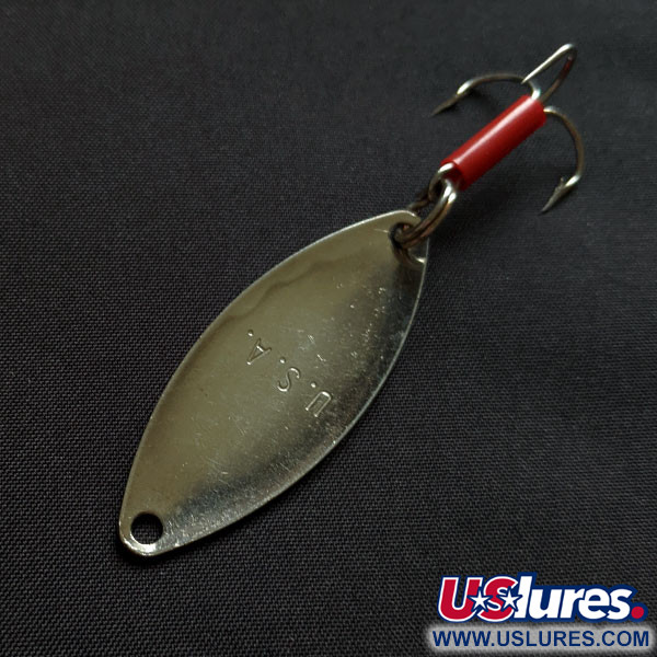 Vintage   Mepps Spoon 1, 1/4oz nickel fishing spoon #18417