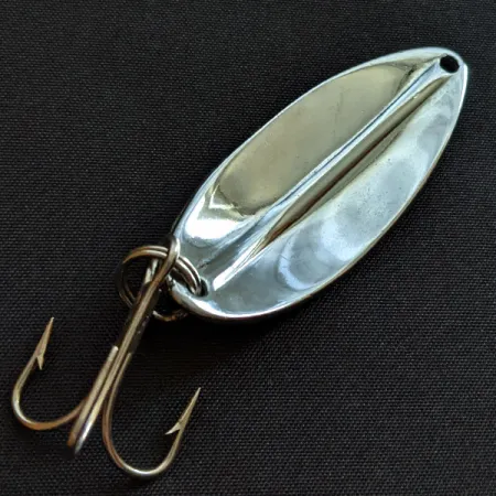 Vintage TODDCO Main liner , 1/2oz nickel fishing spoon #18436