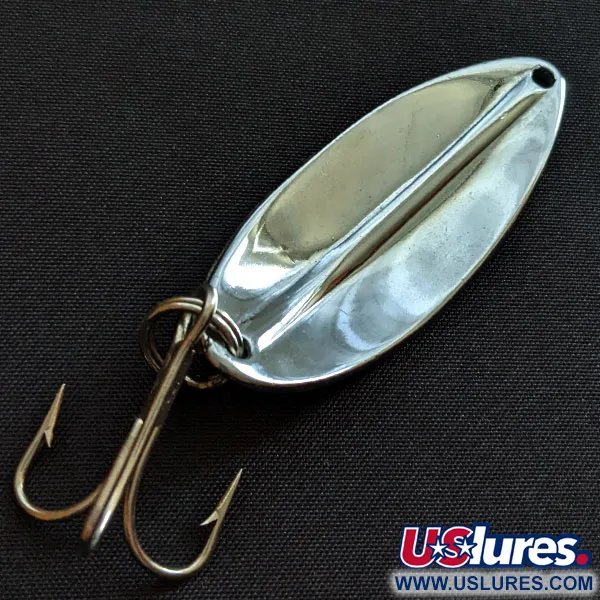 Vintage TODDCO Main liner , 1/2oz nickel fishing spoon #18436