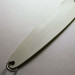 Vintage   Luhr Jensen Westport Wobbler, 1/2oz yellow/green/white fishing spoon #18443