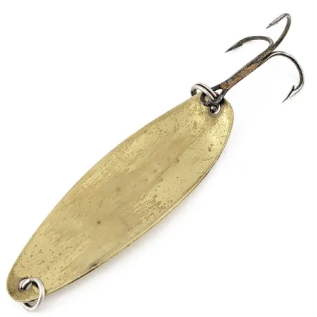 Vintage Sutton West River, 1/4oz gold fishing spoon #18445