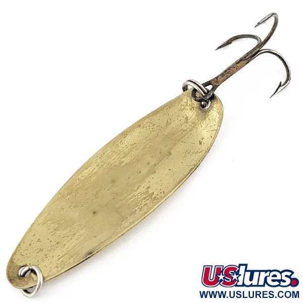 Vintage Sutton West River, 1/4oz gold fishing spoon #18445