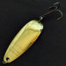 Vintage   Sutton West River, 1/4oz gold fishing spoon #18445