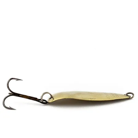 Vintage Sutton West River, 1/4oz gold fishing spoon #18445
