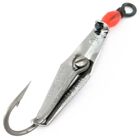 Vintage James E. Clark  Сlark Spoon, 3/16oz nickel fishing spoon #18454