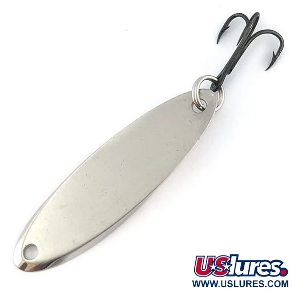 Vintage Acme Kastmaster, 1/4oz nickel fishing spoon #18455