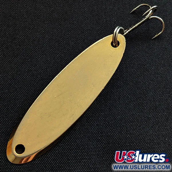 Vintage Acme Kastmaster, 3/8oz gold fishing spoon #18473