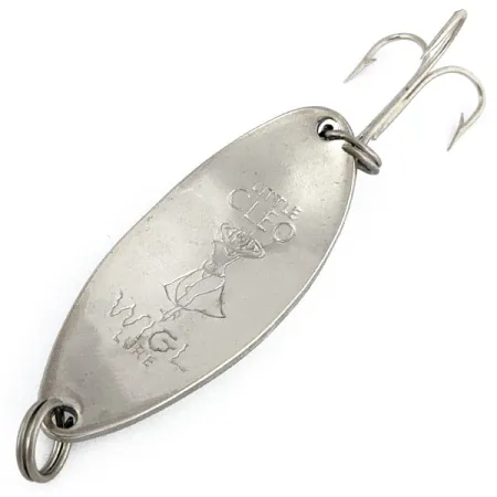 Vintage Seneca Little Cleo (Hula Girl), 2/3oz pearl fishing spoon #18481