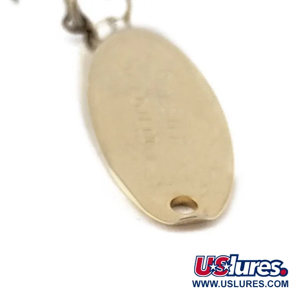 Vintage Acme Kastmaster, 1/2oz gold fishing spoon #18489