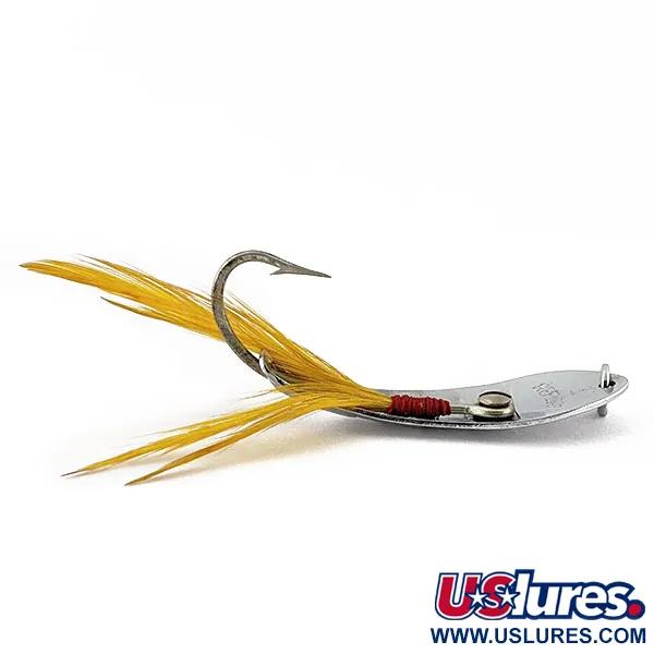 Vintage  Barracuda Reflecto #1, 3/16oz nickel fishing spoon #18497