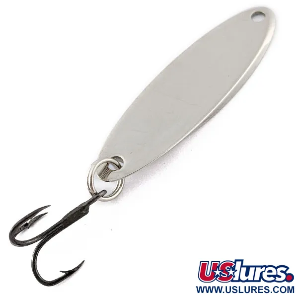 Vintage Acme Kastmaster, 1/4oz nickel/blue fishing spoon #18514