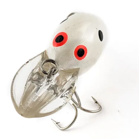 Vintage Bomber model B 4A, 1/4oz pearl fishing lure #18515