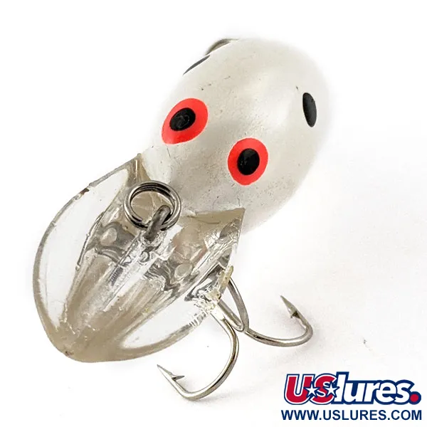 Vintage   Bomber model B 4A, 1/4oz pearl fishing lure #18515