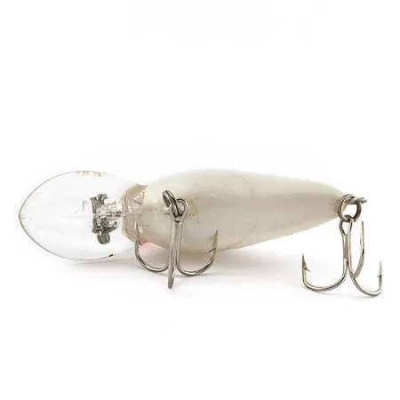 Vintage Bomber model B 4A, 1/4oz pearl fishing lure #18515