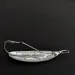 Vintage    Johnson Silver Minnow, 3/16oz silver fishing spoon #18517